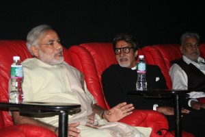 Narendra Modi meets Amitabh Bachchan